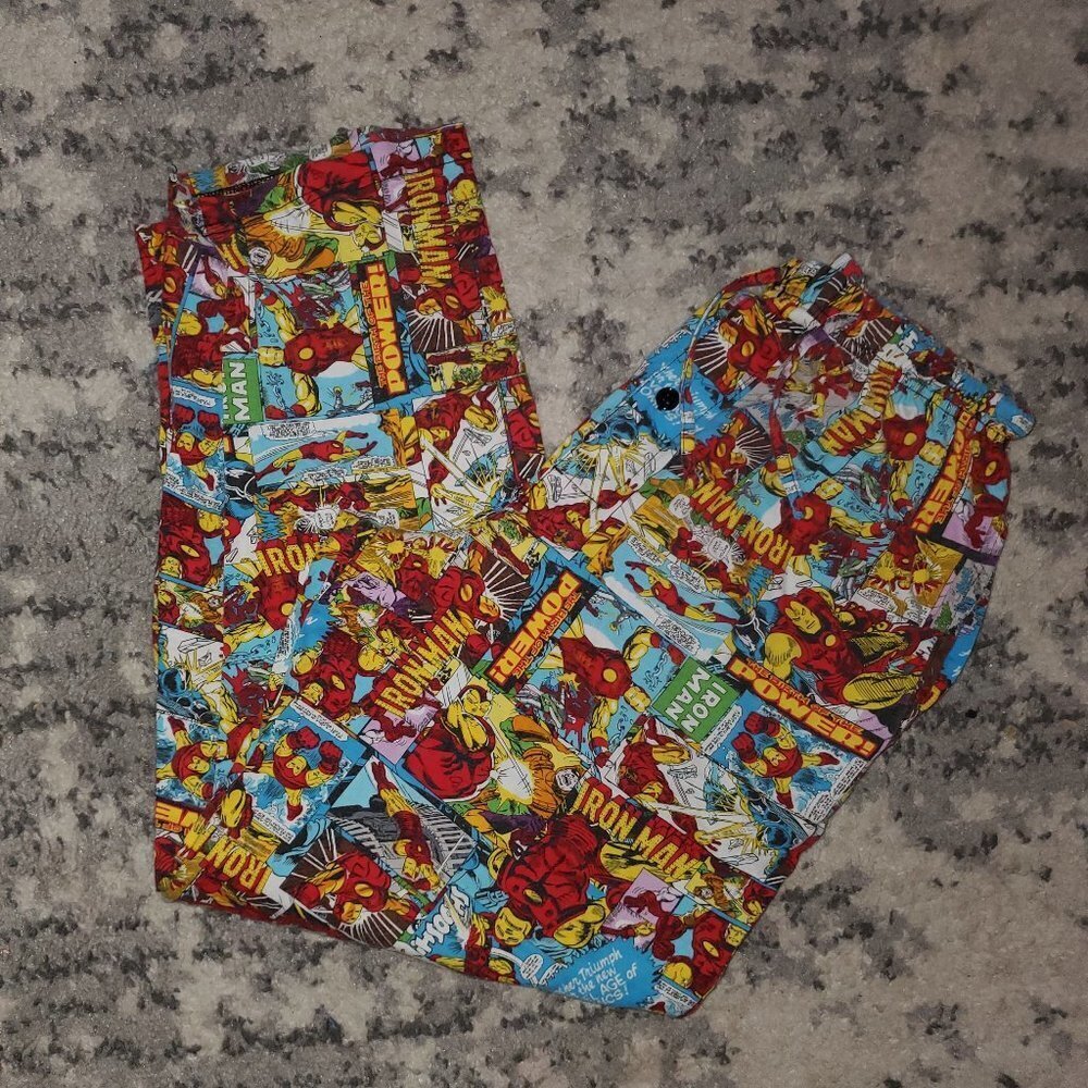 Marvel Comics Cotton Sleepwear Pajama Pants Size S